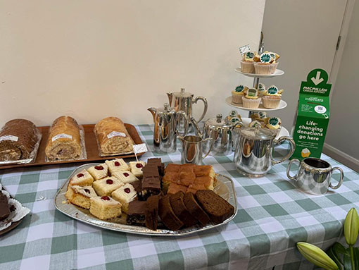 macmillan cakes and tea