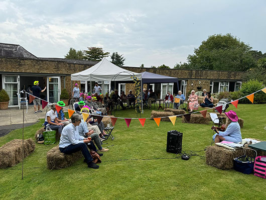 music festival audience