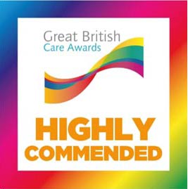 Great British Care Home awards highly recommended
